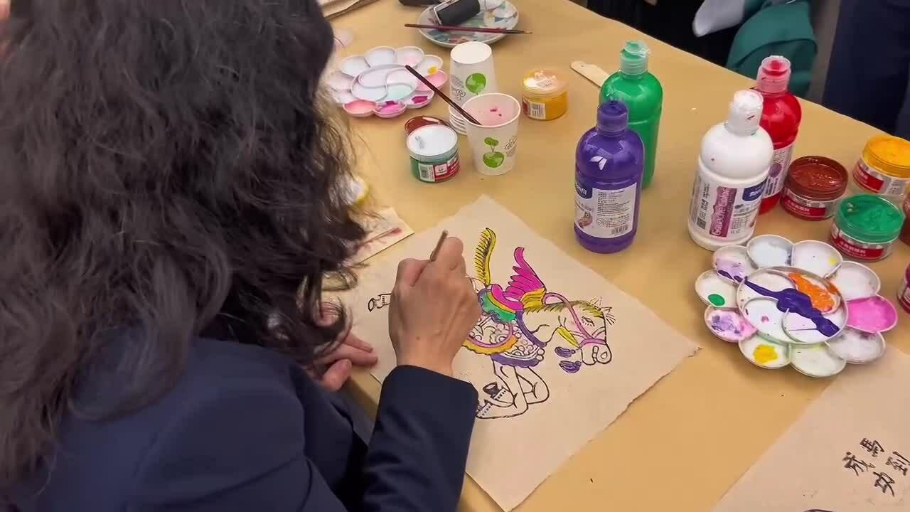 Một số hoạt động tại triển lãm chuyên đề 'Ngựa trong nghệ thuật tạo hình'