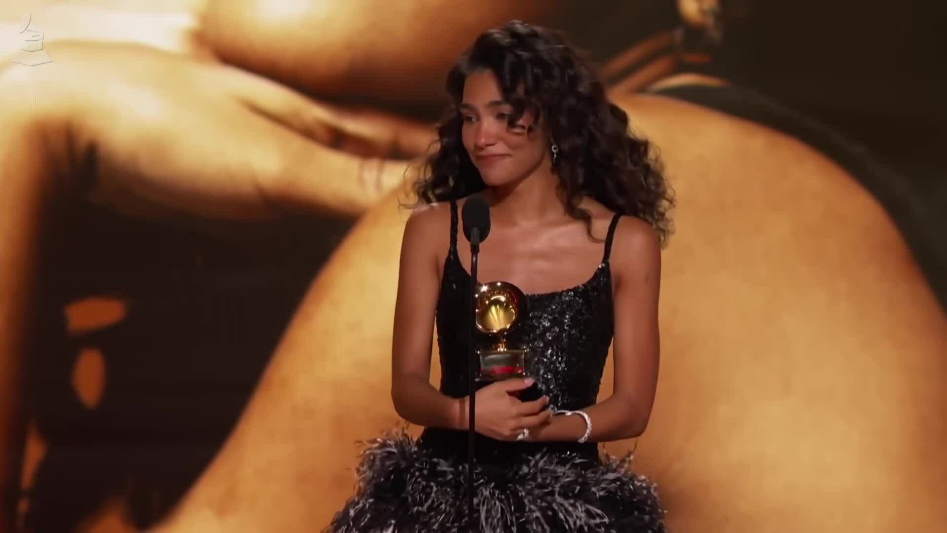 Bài phát biểu nhận giải Grammy của Olivia Dean