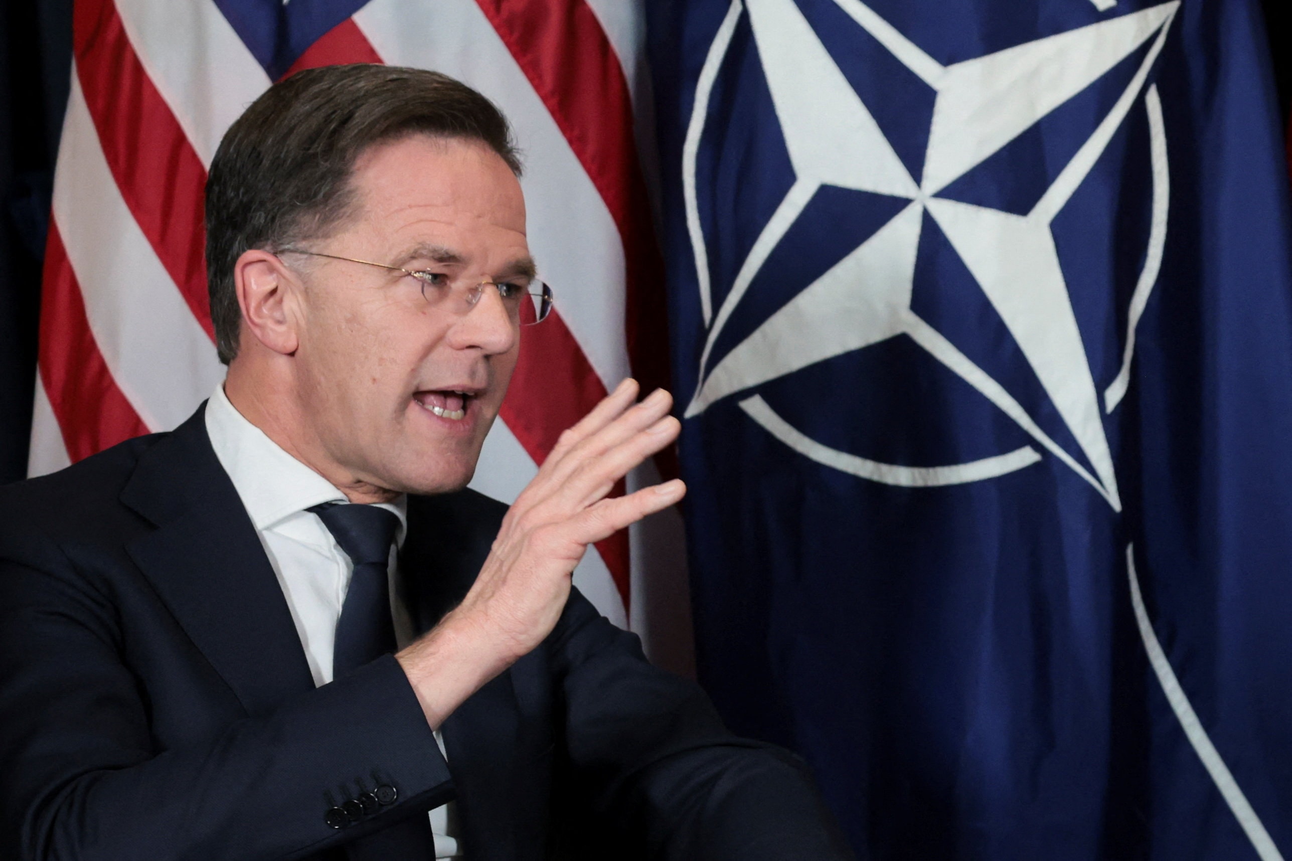 Tổng thư ký NATO Mark Rutte (Ảnh: Reuters)