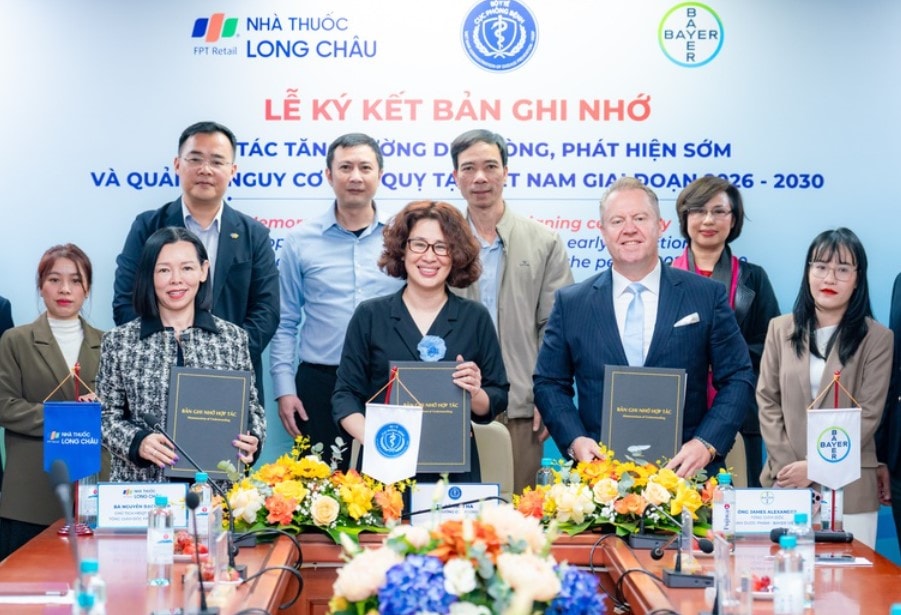 Hợp tác đa phương triển khai chương trình “Tăng cường dự phòng, phát hiện sớm và quản lý nguy cơ đột quỵ tại Việt Nam” giai đoạn 2026 - 2030. FPT Long Châu