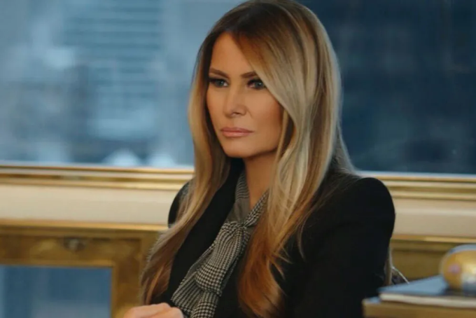Bà Melania Trump trong phim tài liệu. Ảnh: MGM
