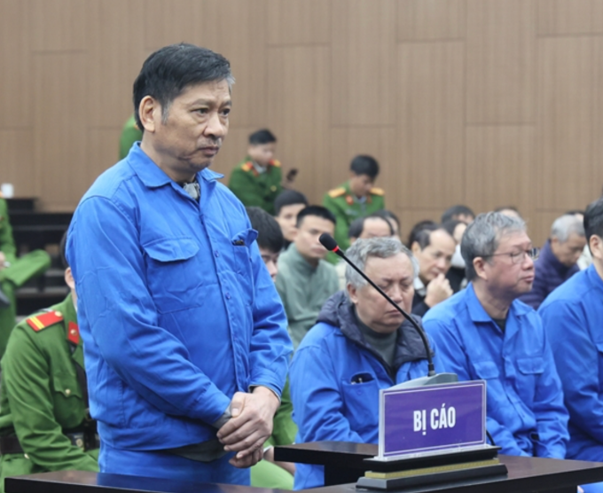 Bị cáo Trần Bình Trọng, cựu Tổng giám đốc Tổng công ty tư vấn xây dựng Việt Nam VNCC. Ảnh: Danh Lam