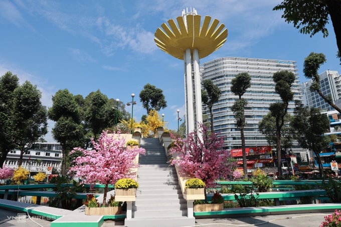 Hồ Con Rùa sau chỉnh trang, tháng 2/2026. Ảnh: Quỳnh Trần