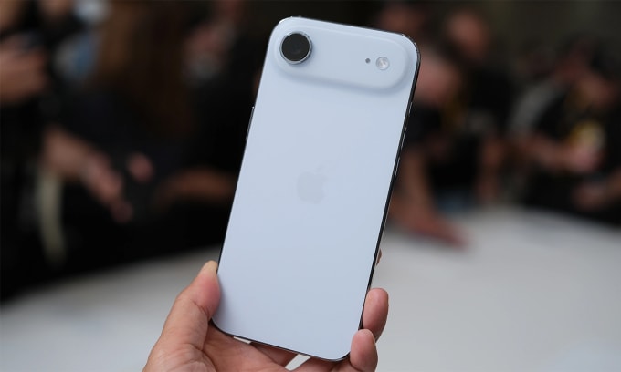 iPhone Air. Ảnh: Tuấn Hưng