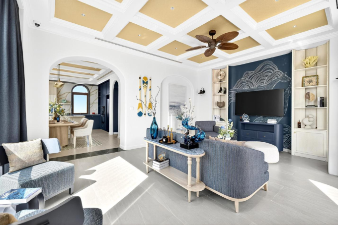 Nội thất bên trong biệt thự. Ảnh: Ánh Dương