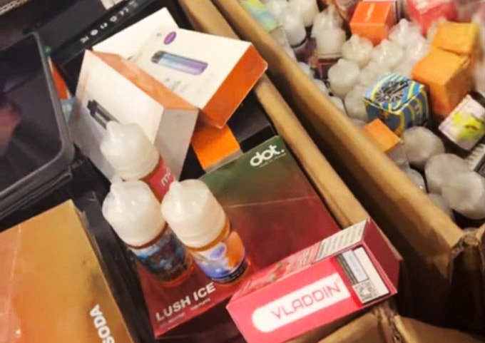 Tang vật cảnh sát thu giữ. Ảnh: Công an TP HCM