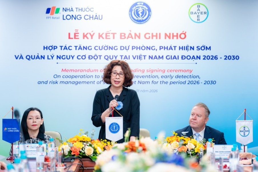 TS. Lê Thái Hà - Phó Cục trưởng Cục Phòng bệnh đánh giá cao mô hình hợp tác công - tư trong phòng ngừa và quản lý đột quỵ trong cộng đồng