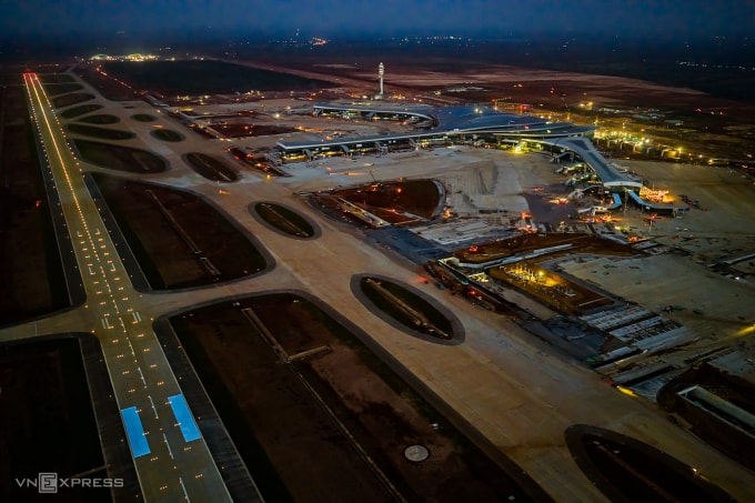 Sân bay Long Thành vào giữa tháng 12/2025. Ảnh: Phước Tuấn