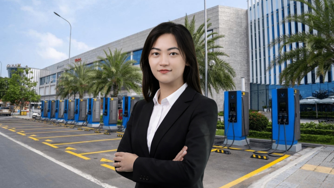 [Bà Phạm Thanh Thúy, tân Chủ tịch của V-Green. Ảnh: Trọng Hiếu