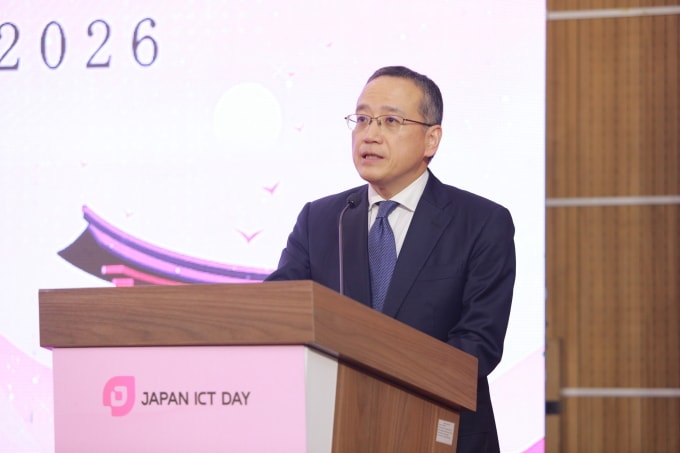 Đại diện JETRO Haruhiko Ozasa. Ảnh: Vinasa