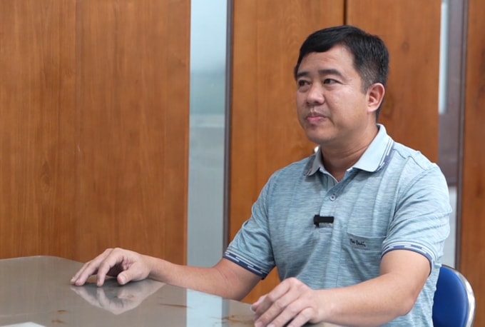 Nguyễn Văn Yên tại cơ quan điều tra. Ảnh: Công an TP HCM