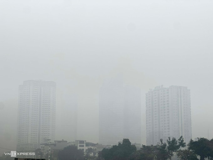 Hà Đông, Hà Nội lúc 9h ngày 5/2. Ảnh: Gia Chính