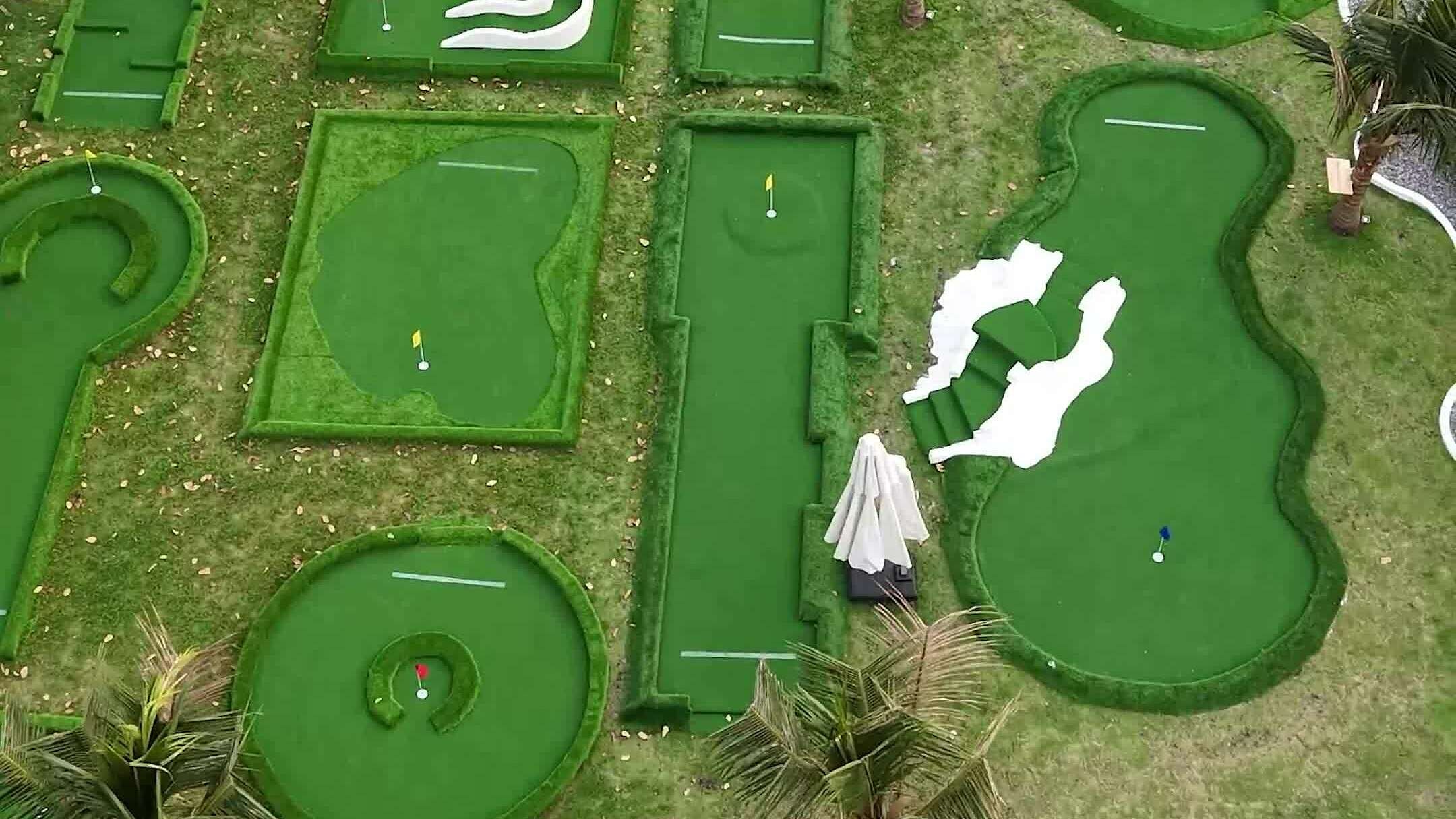 Quán cà phê sân golf mini ở TP HCM