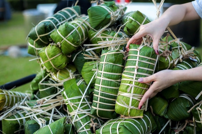 Nha Trang: "Gói bánh Tét - Trở về Tết xưa" mừng xuân Bính Ngọ 2026 - Ảnh 3.