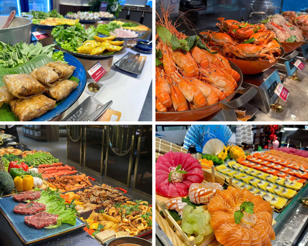 Khách châu Á hào hứng với ẩm thực đa quốc gia tại Buffet Poseidon - 2 Khách châu Á hào hứng với ẩm thực đa quốc gia tại Buffet Poseidon - 2