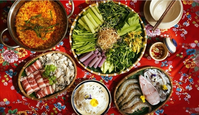 Lẩu tại một nhà hàng Bib Gourmand ở TP HCM. Ảnh: Michelin Guide