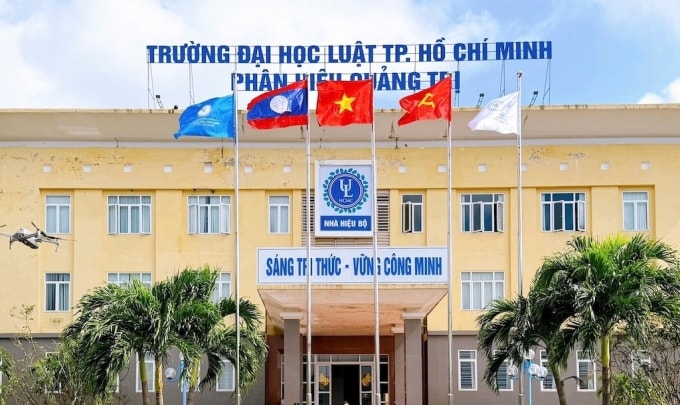 Phân hiệu tại Quảng Trị của trường Đại học Luật TP HCM. Ảnh: HCMULAW