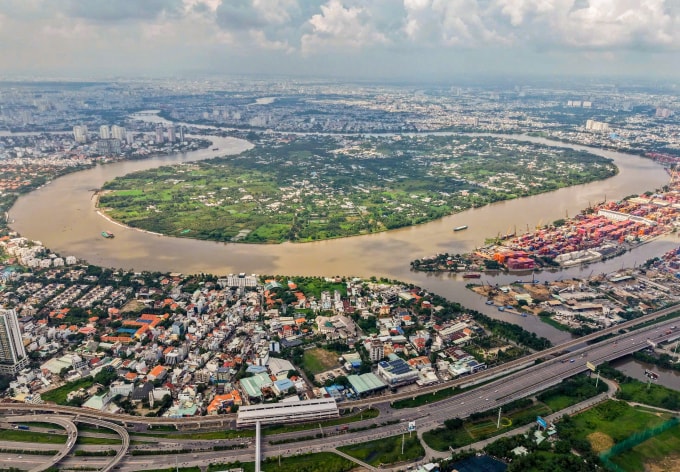 Bán đảo Bình Quới - Thanh Đa tại  TP HCM . Ảnh: Quỳnh Trần