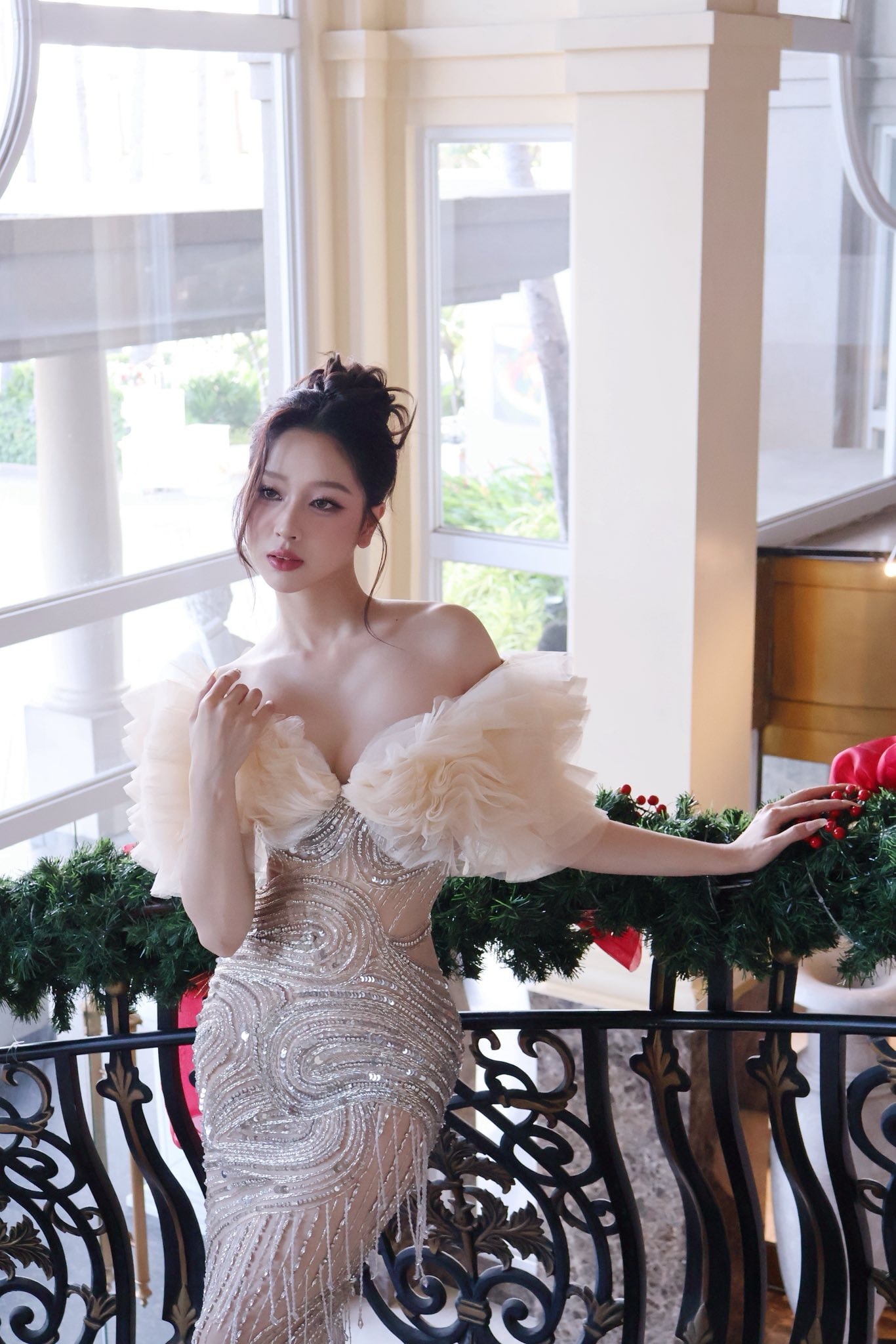 Nữ sinh quê Bắc Ninh đang gây chú ý Miss World Vietnam 2025- Ảnh 8. Nữ sinh quê Bắc Ninh đang gây chú ý Miss World Vietnam 2025- Ảnh 8.