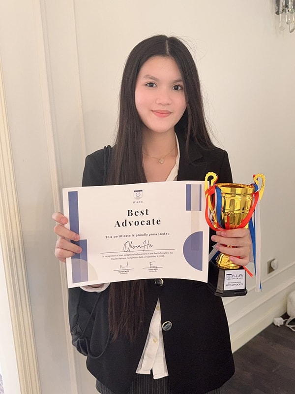 Con gái Hoa hậu Phương Lê 14 tuổi có chiều cao 1m7, học giỏi, ước mơ làm luật sư- Ảnh 7.