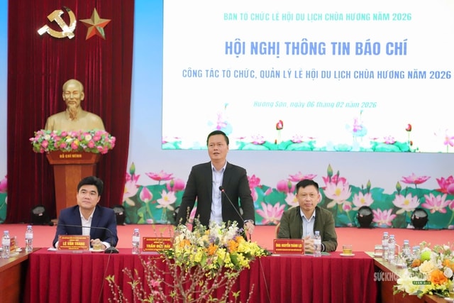 Lễ hội du lịch Chùa Hương 2026: Miễn phí trông xe, lắp camera AI- Ảnh 1.