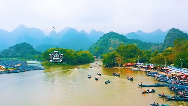 Lễ hội du lịch Chùa Hương 2026: Miễn phí trông xe, lắp camera AI- Ảnh 2.