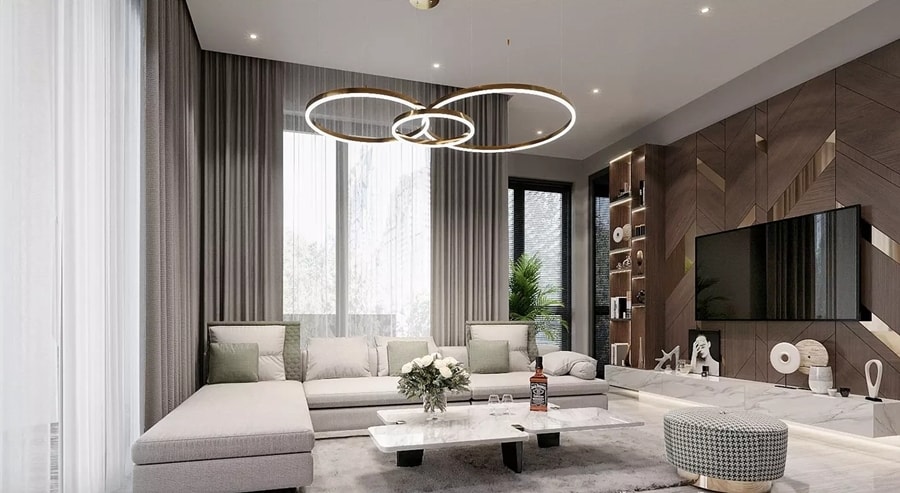 Nhà phố nhỏ nên hạn chế không gian thừa. (Ảnh: SBS House)