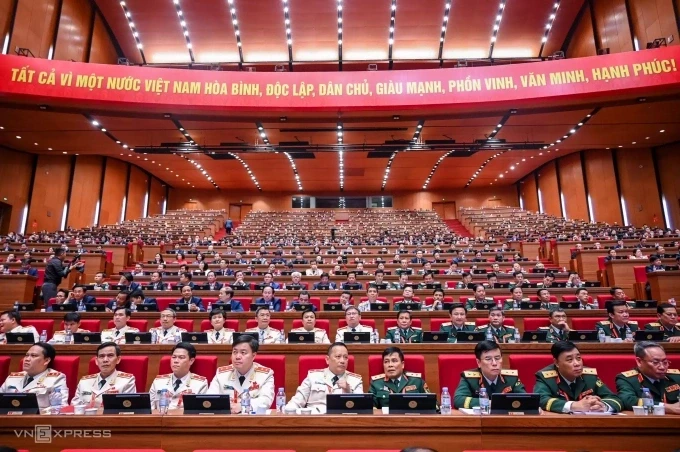 Đại biểu tham dự Đại hội Đảng XIV, tháng 1/2026. Ảnh: Giang Huy