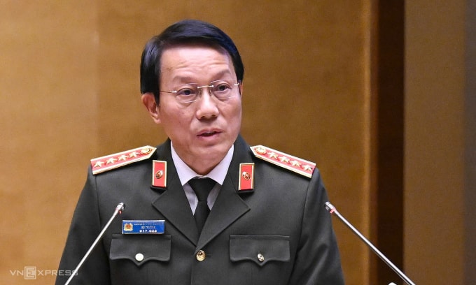 Đại tướng Lương Tam Quang, Bộ trưởng Công an. Ảnh: Giang Huy