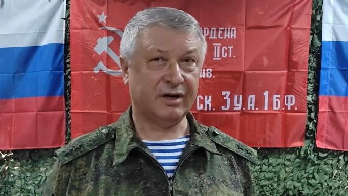 Trung tướng Vladimir Alekseyev, Cục phó Tổng cục Tình báo Quốc phòng Nga. Ảnh: Bộ Quốc phòng Nga