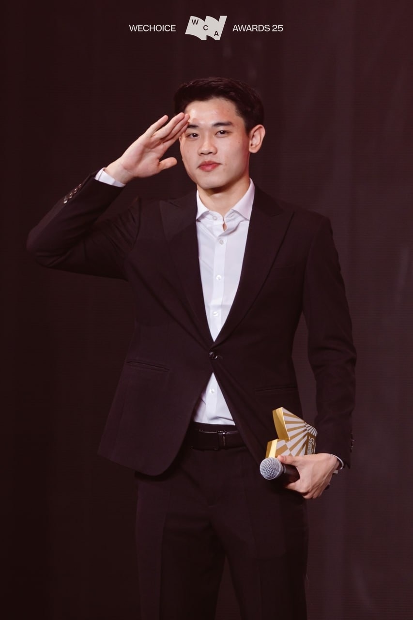 Đình Bắc góp mặt trong top 10 hạng mục Nhân vật truyền cảm hứng tại WeChoice Awards