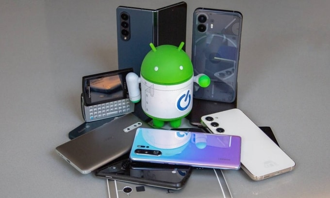 Smartphone chạy hệ điều hành Android phiên bản cũ. Ảnh: Pocketlint