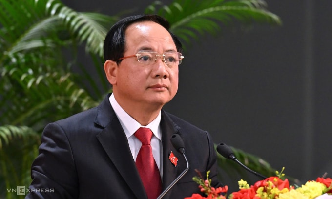 Đại tướng Trịnh Văn Quyết, Trưởng ban Tuyên giáo và Dân vận Trung ương. Ảnh: Giang Huy