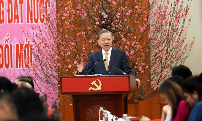 Tổng Bí thư Tô Lâm. Ảnh: TTXVN