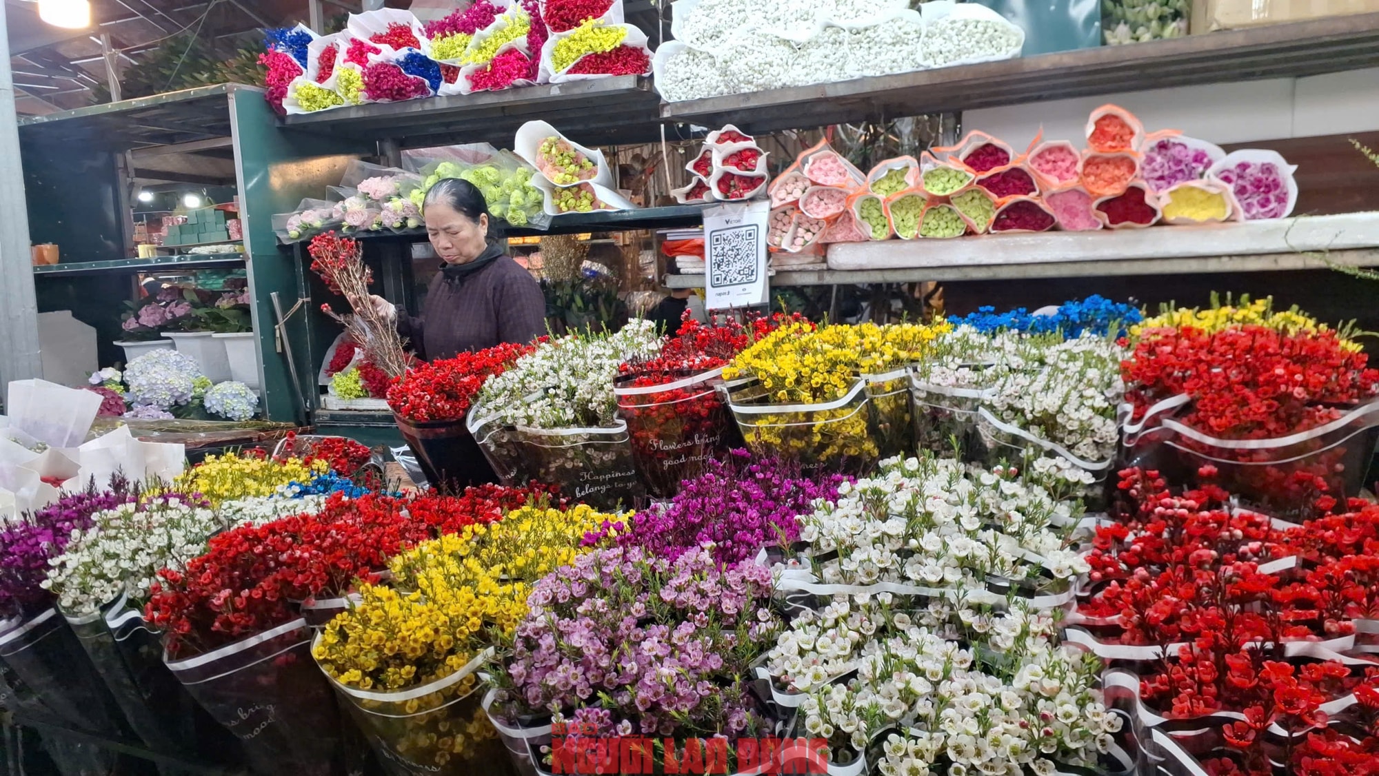 Khám phá chợ hoa Quảng An lớn nhất Hà Nội dịp Tết 2026 - Ảnh 24.