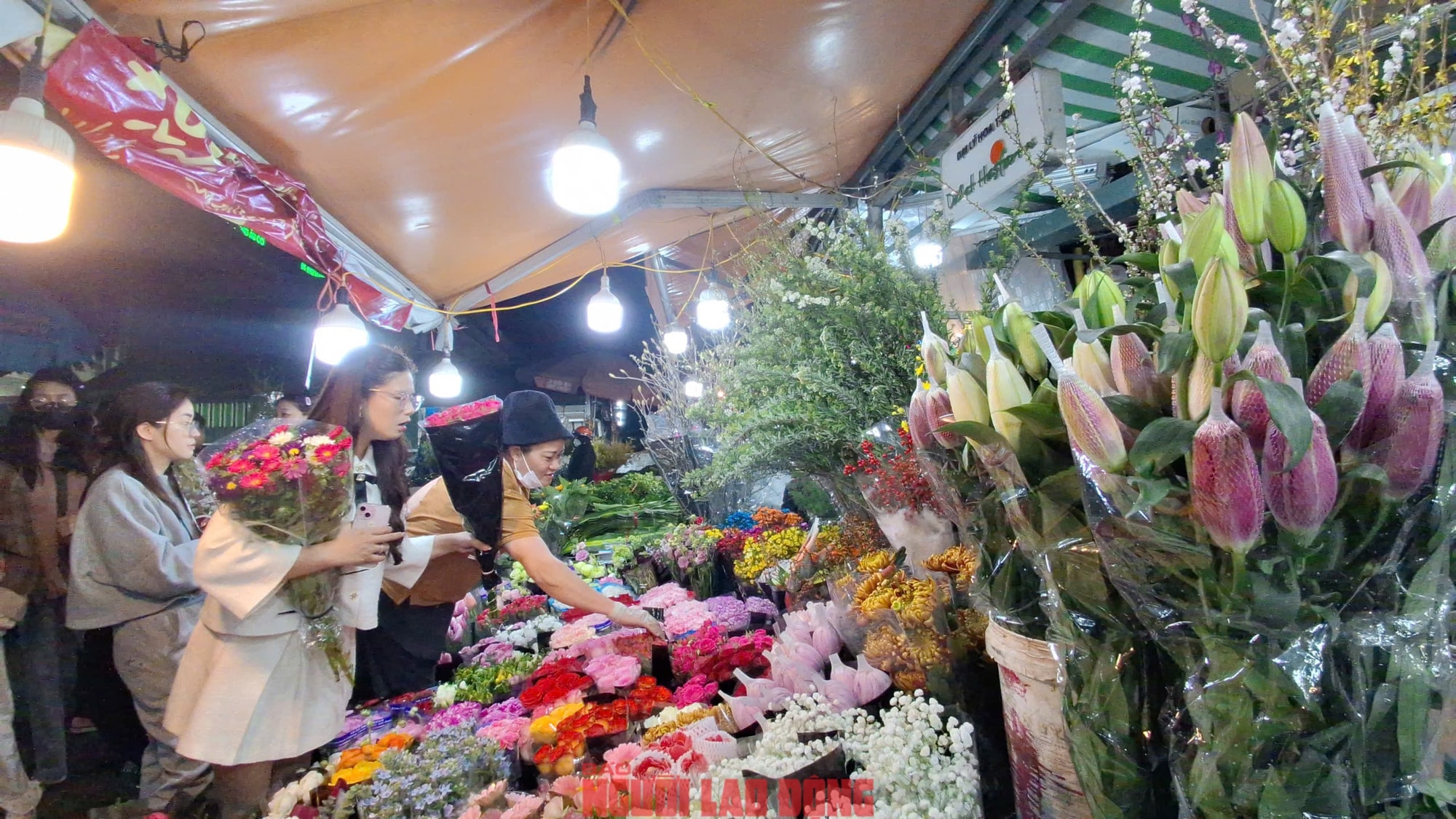 Khám phá chợ hoa Quảng An lớn nhất Hà Nội dịp Tết 2026 - Ảnh 26.