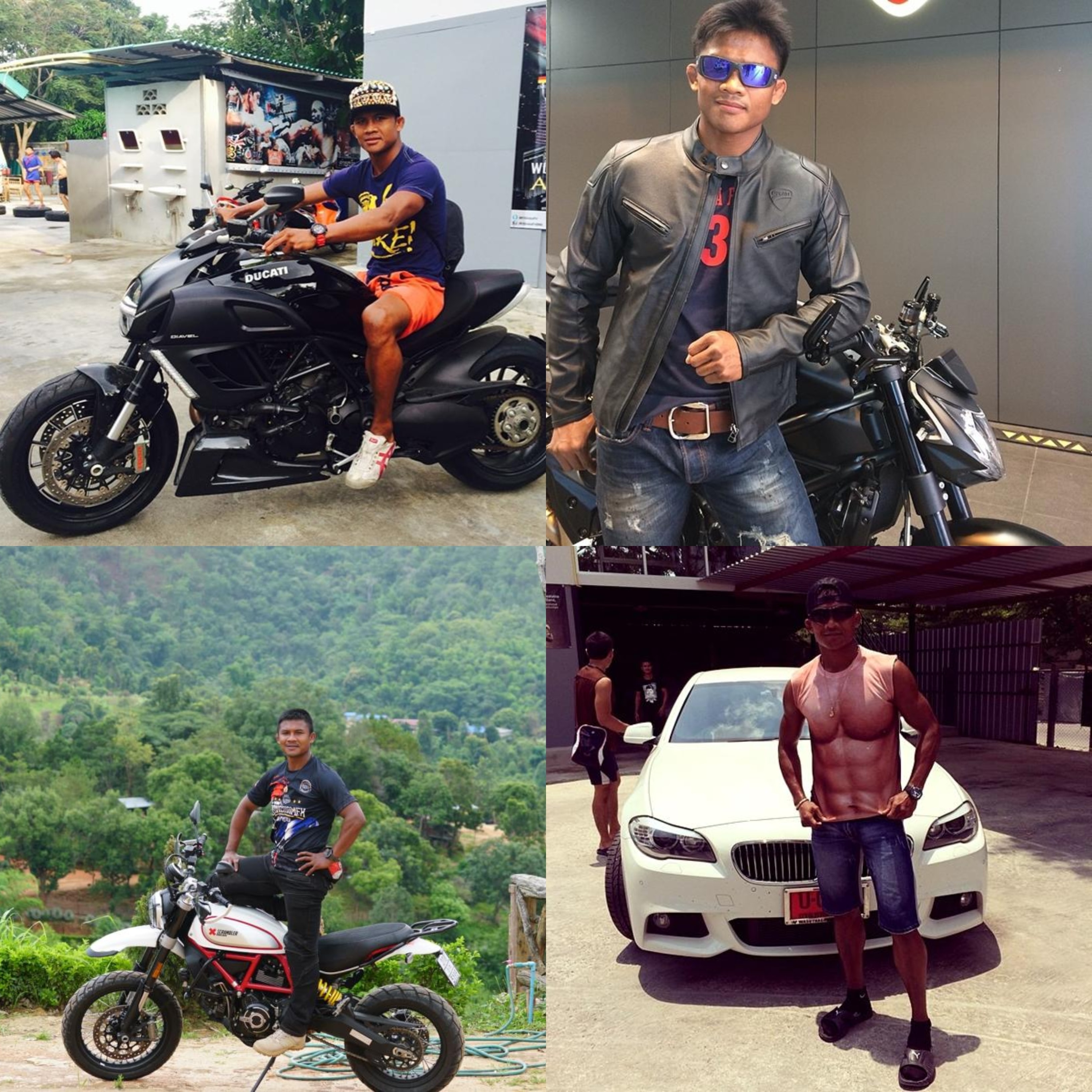 Buakaw có niềm đam mê với tốc độ