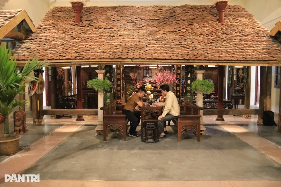 Chở căn nhà cổ Thanh Hoá ra Hà Nội, tái hiện nếp sống nhà giàu xưa đón Tết - 3