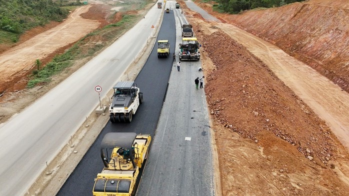 Đà Nẵng nâng công suất mỏ, giải “cơn khát” vật liệu cho cao tốc Hòa Liên – Túy Loan- Ảnh 2.