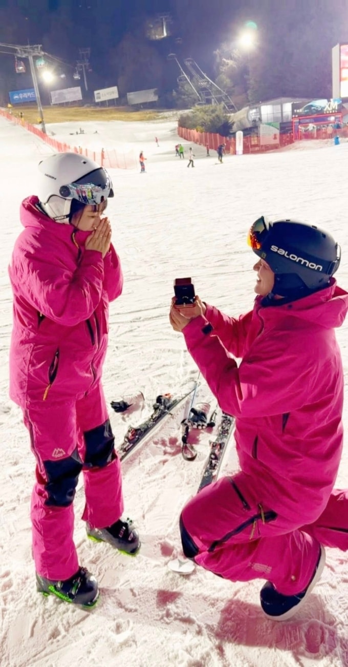 Bạn trai cầu hôn Phạm Đăng Anh Thư. Ảnh: Nhân vật cung cấp