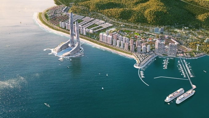 Đại đô thị Sun Elite City phát triển theo mô hình đô thị tích hợp ven biển tại Quảng Ninh. Ảnh: Sun Property