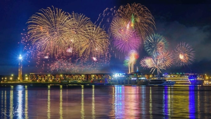 Bầu không khí lễ hội 24/7 tại Sun Elite City Bãi Cháy. Ảnh: Sun Group