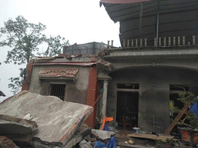 Hiện trường vụ việc. Ảnh: Xuân Hoa