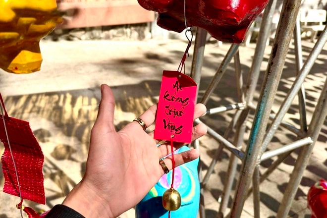 "Đường heo đất" rực rỡ sắc Xuân - Ảnh 4.