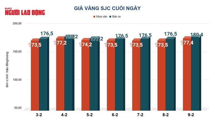 Giá vàng hôm nay 10-2: Tiếp tục tăng mạnh - Ảnh 2.