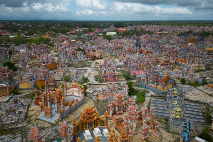 Nghĩa trang An Bằng năm 2022. Ảnh: Võ Thạnh