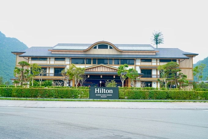 Hilton Quang Hanh Onsen Resort. Ảnh: Sun Group