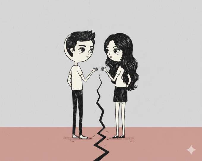 Hạ mình xin ba mẹ anh cho chúng tôi ở bên nhau