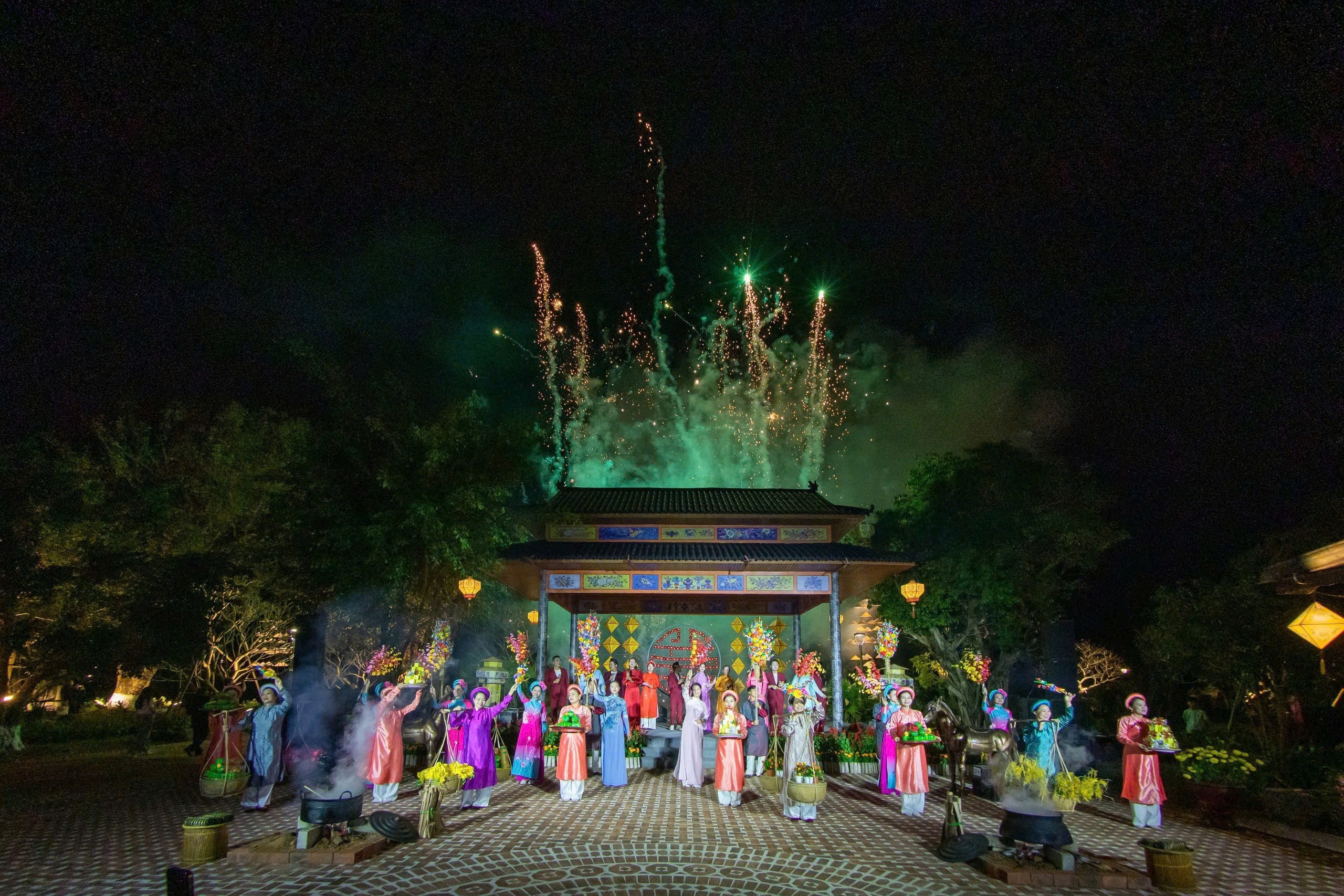 'Tết Hoàng cung' gợi nhớ hương sắc Tết cổ truyền - Ảnh 8.