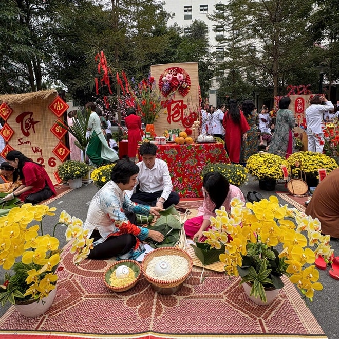 Gói trọn yêu thương trong từng chiếc bánh chưng xanh- Ảnh 2.